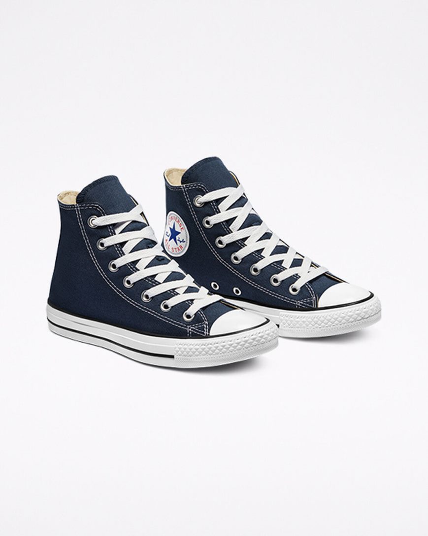 Dámské Boty Vysoké Converse Chuck Taylor All Star Classic Tmavě Blankyt | CZ XHNE28